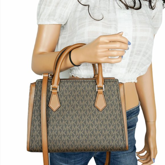 Michael Kors Bags Michael Kors Hope M Messenger Bag Mk Brown Poshmark